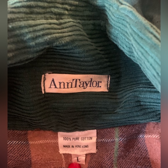 Vintage Ann Taylor Matching Corduroy Jacket and Pants Set - Picture 11 of 16